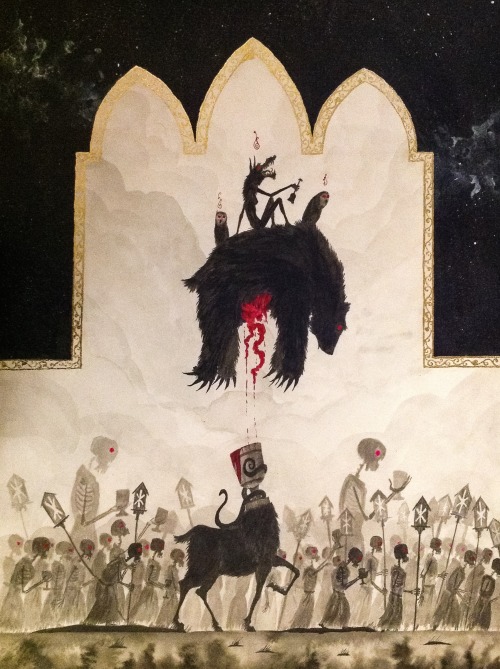 strange-gods: The procession in its entirety.  The work began in May and was completed yesterda