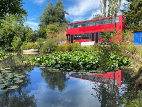 A young couple from the UK transformed this London double decker bus into a home!See more photos her