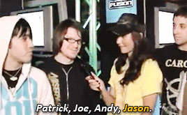 petethetreat:  That time Pete said his name was Jason and the interviewer didn’t know that wasn’t his real name and the rest of the guys went along with it. 
