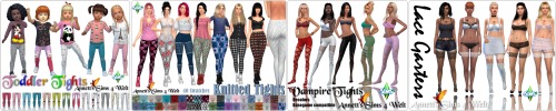 annett85: Re-upload my Tights  Edited &amp; Recolors by Annett85Many Sims players have asked me 