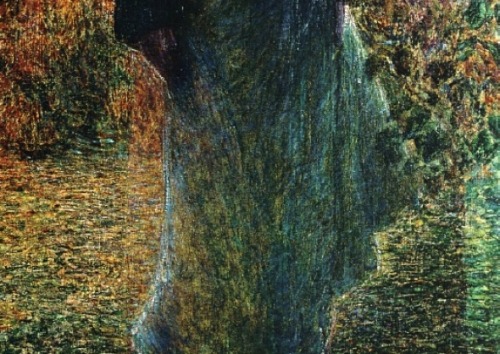 atfirstshesang:Childe Hassam, July night (1898)