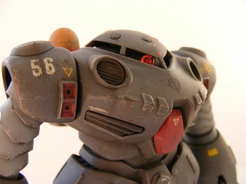 Sex ani-plamo:  1/144 HGUC Z’Gok-E  (Brush pictures