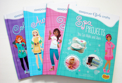 Spa Projects, Sleepover Girls Crafts, Capstone