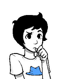 yoshizuka:  happyfoxmask:  So i made a Teen! Dad Egbert talksprite thingy.Pretty proud.I used the John talksprite as a base, but I changed a lot, obviously. x’DI might make him with a different kind of shirt later, like instead of a t-shirt, he’ll