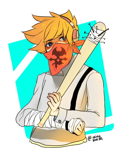 rainybreezes: slaps on some color and minimal shading // done i was kinda going for an apocalypse ki