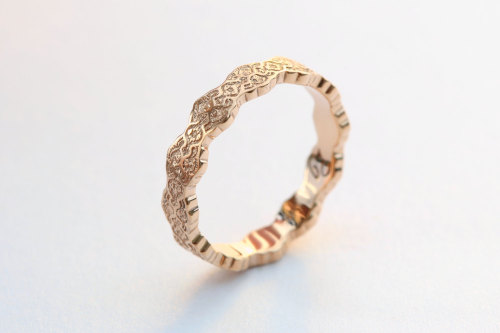 cervirae:sosuperawesome:Lace Rings - including Custom Lace - by Precious Lace Jewelry on EtsyMore li