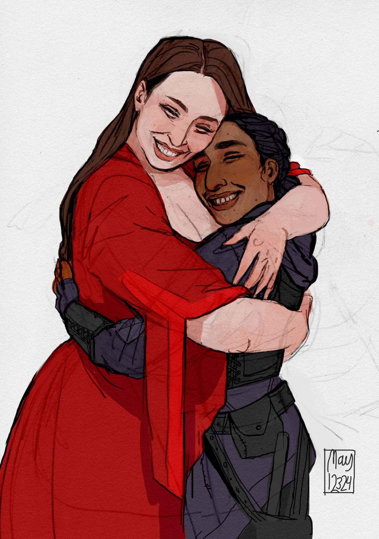 may12324:Originally drawn as a sort of gift for @meabhd, now finished after finally