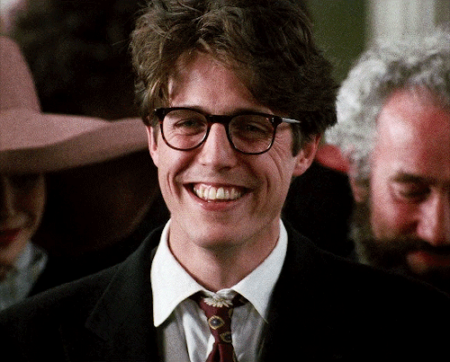hunterschafer:Hugh Grant as Charles in Four Weddings and a Funeral (1994)