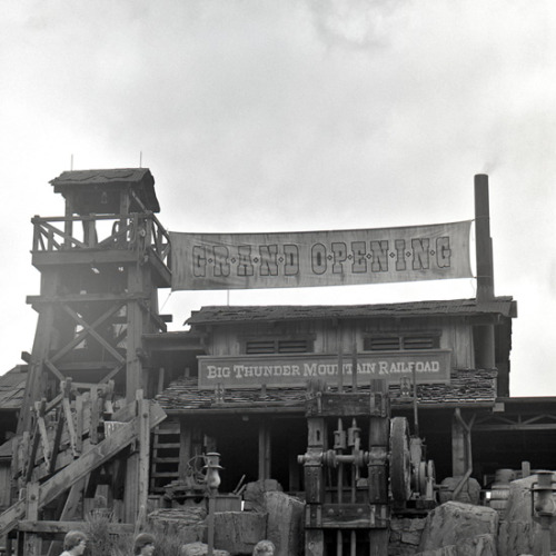 The opening of Big Thunder Mountain Railroad on November 15th, 1980