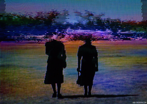 analog(oblivion) 009. VHS/CRT glitch art by Rob Sheridan. Now available as a limited edition print.