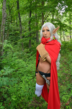 Cosplay Girl Nonsummerjack (Dark Elf) (Eternal