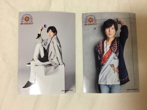 Kiramune Music Festival 2017 Bromide Sets Day 1 ・ Day 2