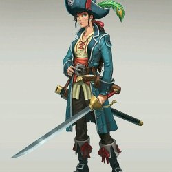 Pirate captain  by ARTOFJUSTAMAN 