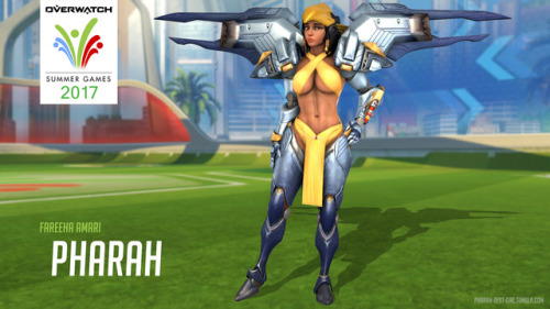 Pharah’s summer skin leaked