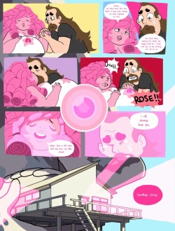 tobirama789:  I have always thought about this. The moment where Rose turns into Steven. It explains Greg’s tint or “suntan” also. :)