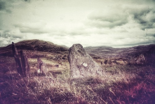 Unnamed Stone Circle, Rhinogau, North Wales, 1.8.18.One of the most beautiful and serene prehistoric