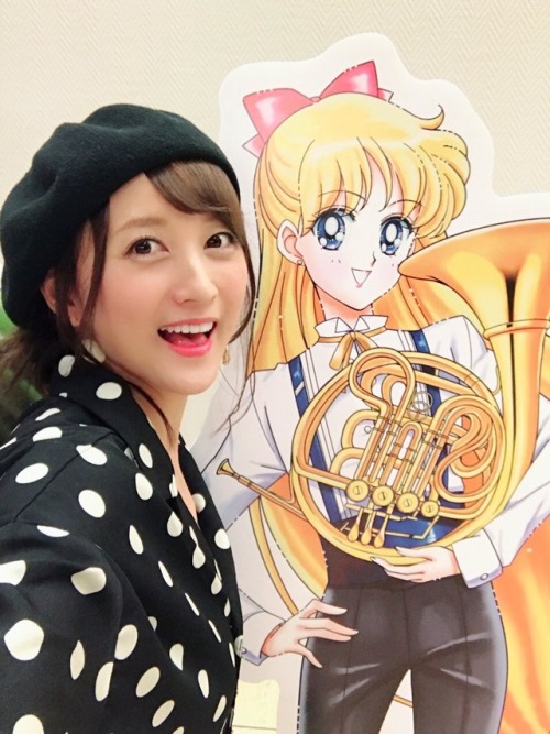 real-life-senshi:Ayaka (PGSM Aino Minako/Sailor Venus) and Miyuu (PGSM Tsukino Usagi/Sailor Moon) we