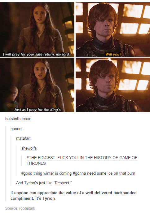 Sex arwcn-evenstar:  Game of Thrones meets Tumblr pictures