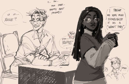 Silly Tma Doodles While I Make My Way Thru My Second Listen