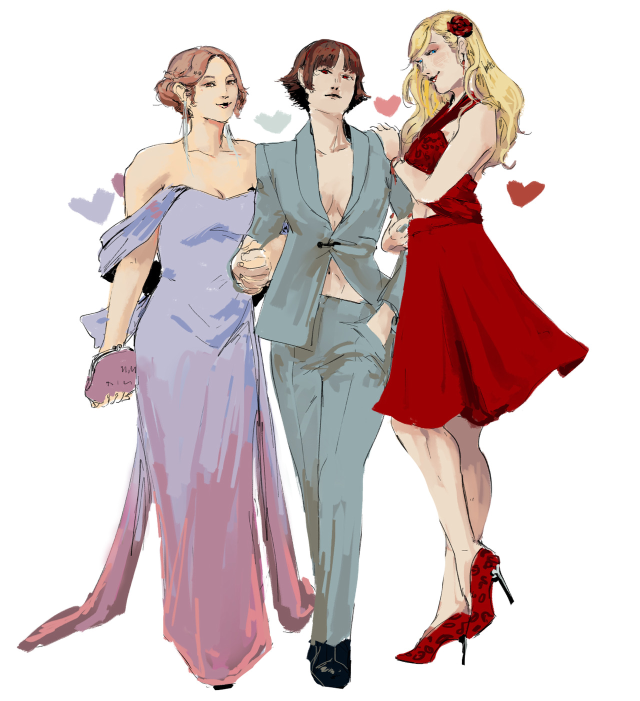 marudyne:  Let’s Go Girls.(Dresses from here - some were modified, but others (like