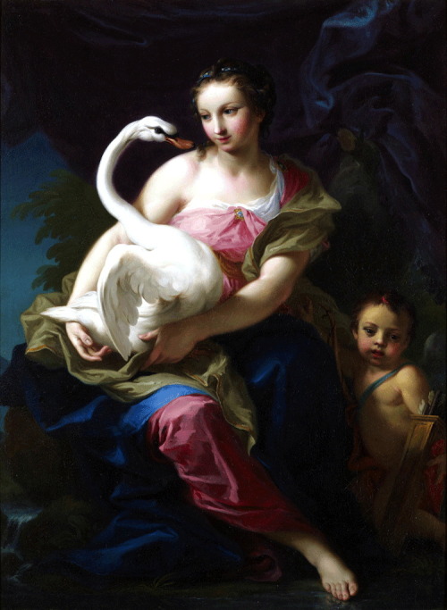 necspenecmetu:Giambettino Cignaroli, Leda and the Swan, 1756
