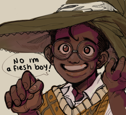 cosumik:i don’t draw anything but the adventure zone lately &lt;:^)[image description: an illustrati