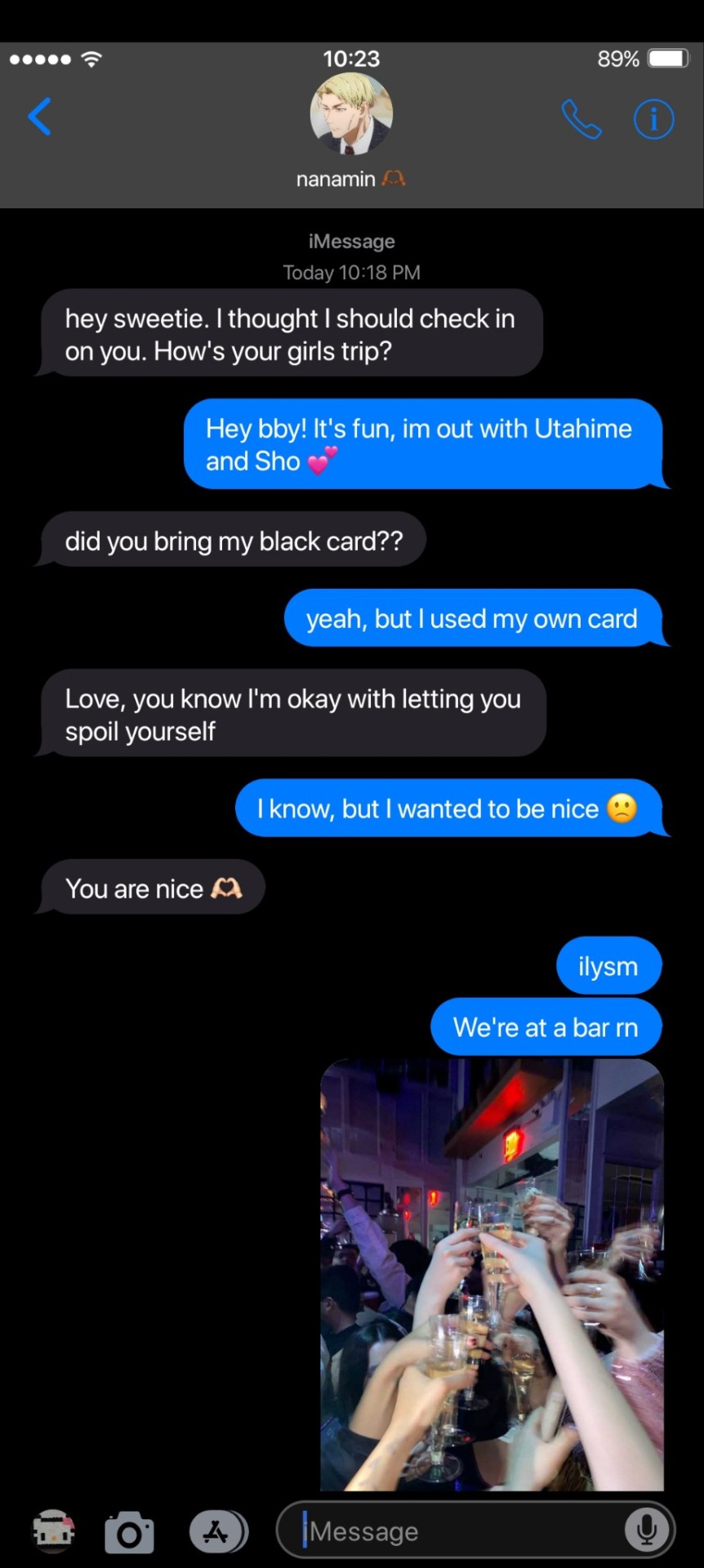 Random Texts With Kento Nanami!