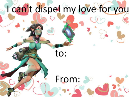 Set 1 | Set 2 | Set 3 | Set 4 | Set 5Paladins Valentines card dump!To our special community, courtes