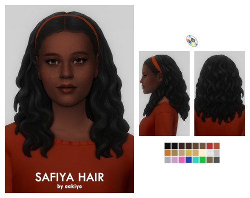 Safiya HairStill obsessed with this sleek hair we got in the sim delivery, so expect another 15 edit