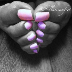 bellaricanfeet:  After typing a paper, I decided to have a little fun with my colorsplash app #latenightshenanigans #colorsplash #latinafeet #puertoricanfeet #opi #pinkfriday #officialteamprettyfeet #footfetish #footfetishnation #sexyfeet #prettytoes