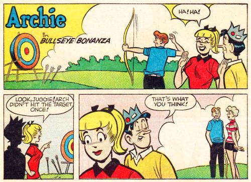 From Bullseye Bonanza, Archie&rsquo;s Joke Book #86 (1965).