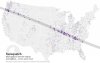 Best spots to see the eclipse and bigfoot at the same time.
More maps of 2017 US solar eclipse >>