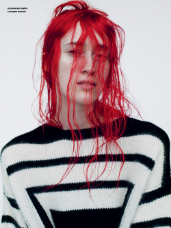 skt4ng:  &ldquo;Creativity Is Messy&rdquo; | Helena Severin By Amy Troost For I-D Winter 2014 