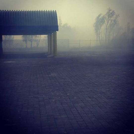 Que incendio, eso estΓ‘ cafΓ© (en Xochimilco, Distrito Federal,...