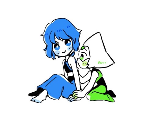 Some lapidot and zircons doodle (+ college AU)