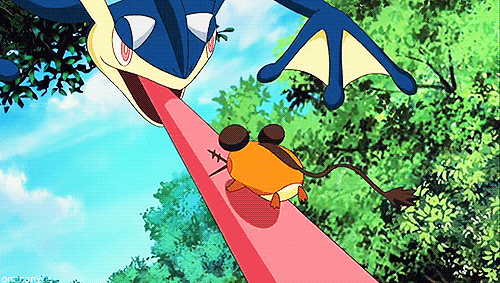 pokemon-global-academy:  Rest in fucking pieces overused frog ninja! 