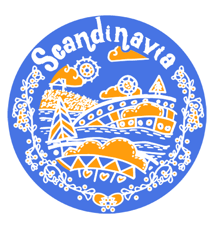 The Final Design For My Scandinavian Inspired Pattern Pattern Created For My Colleges Pop-up Shop. I