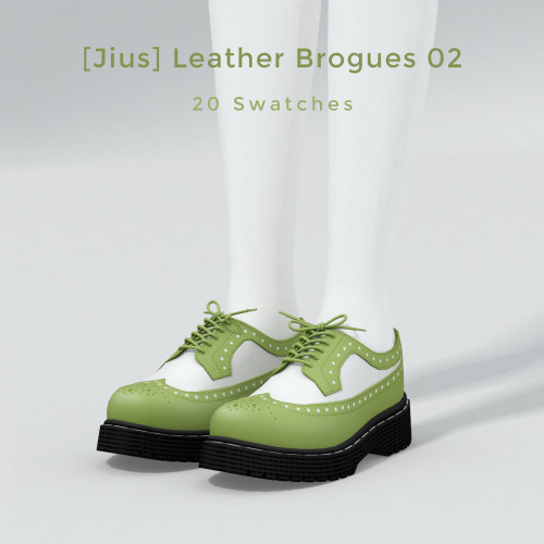  Retro Collection 03 [Jius] Flower Boots 0110 swatches2k+ Polygons————&mdash