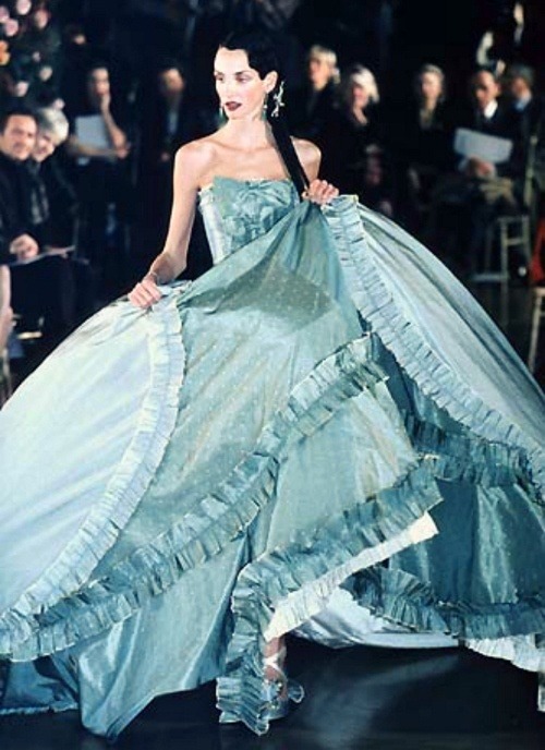 John Galliano for Christian Dior, Maria-Luisa (dite (called) Core) ball gown, Haute Couture, Spring 