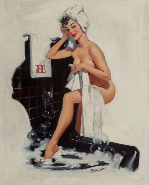 notpulpcovers:  Just Right, calendar illustration, October 1955 by Joyce Ballantyne