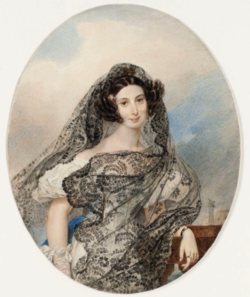 Giovanina Pacini by Karl Briullov, 1831