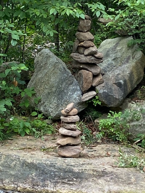 I Saw Some Funky Rock Stacks At The Local Creek.