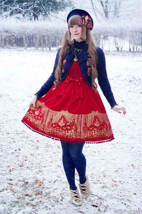 REDUCED - Angelic Pretty - Fantastic Dolly OP + KC in Ivory