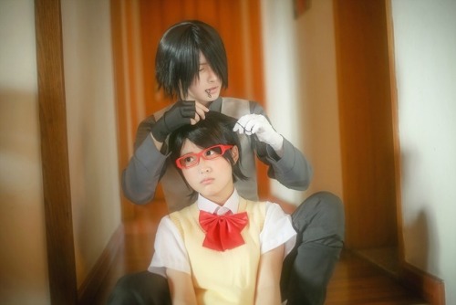 Sasuke tried his best sasuke: jun sarada: mania Photo by 帽子