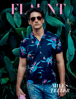 edenliaothewomb:  Miles Teller for Flaunt,