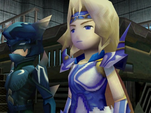So. When Sev was just a little Sev, this was such an important scene in this game: Rosa and Rydia bo
