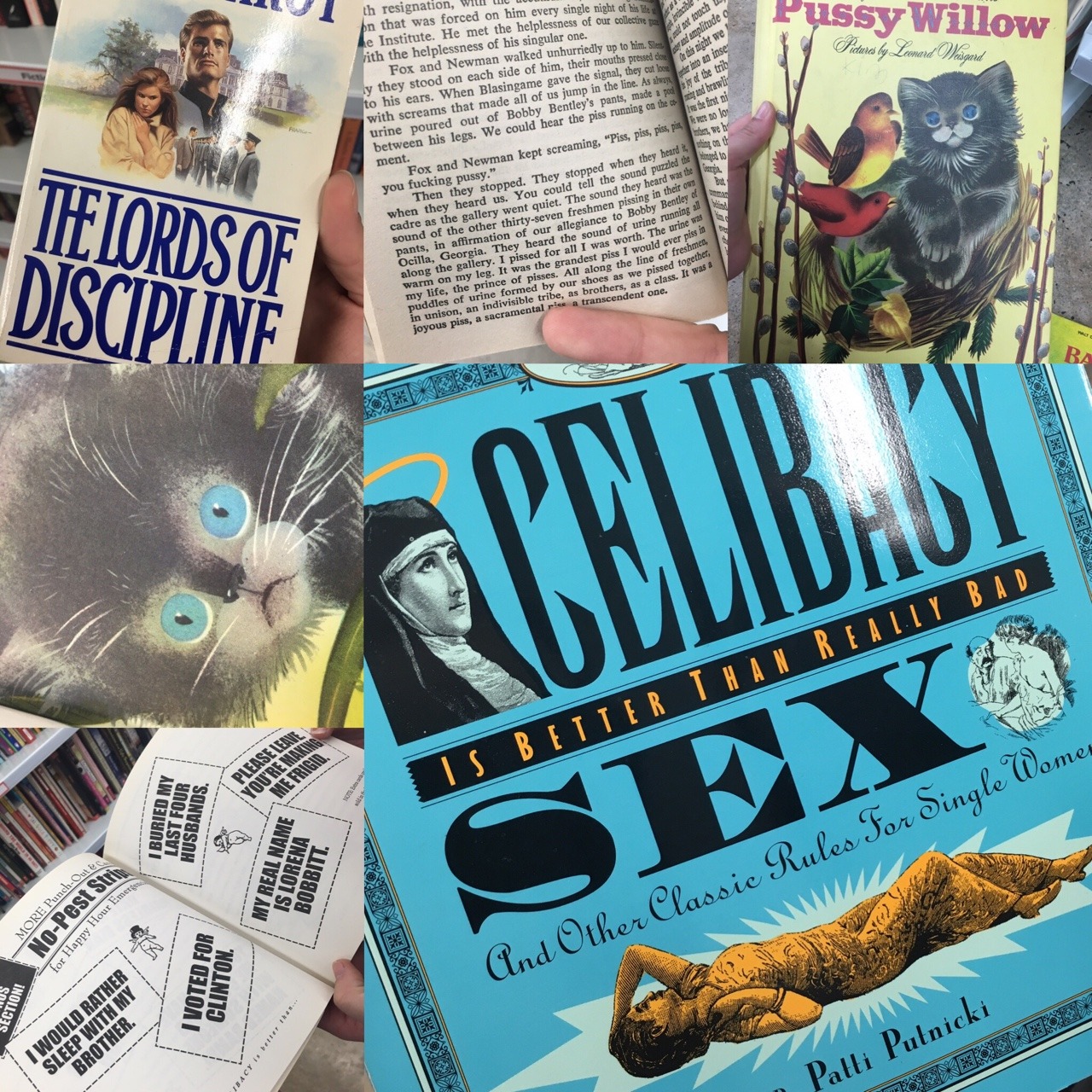 Just a couple good finds at the thrift shop 