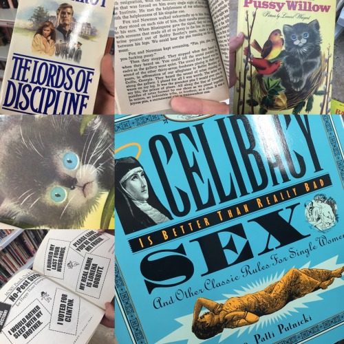 Just a couple good finds at the thrift shop 