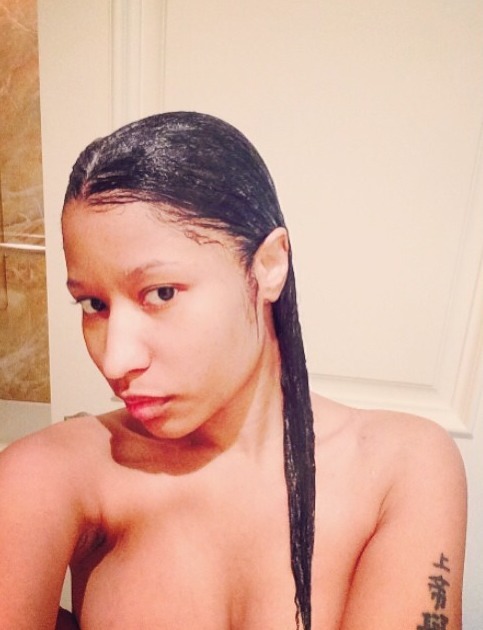 cashmerethoughtsss:  Nicki Minaj, real hair, no makeup 