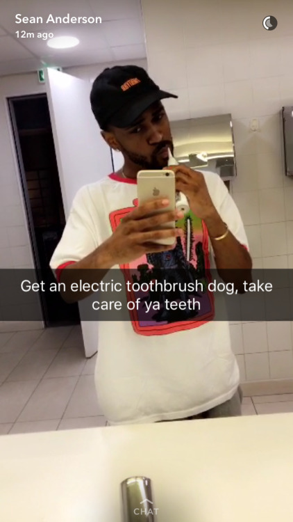 bigseandaily:big sean on snapchat (bigseansnapped) 7/30